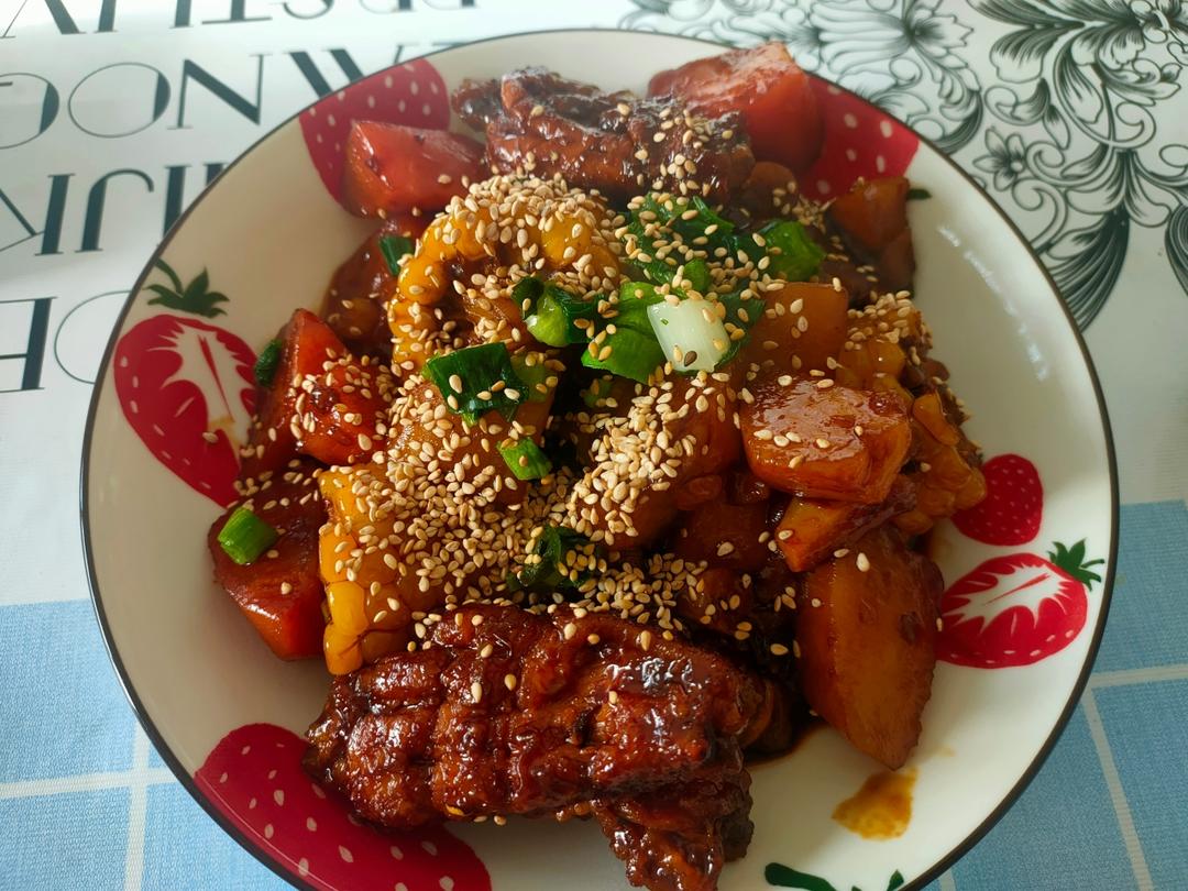 超级下饭又美味的玉米鸡翅煲！不加一滴水