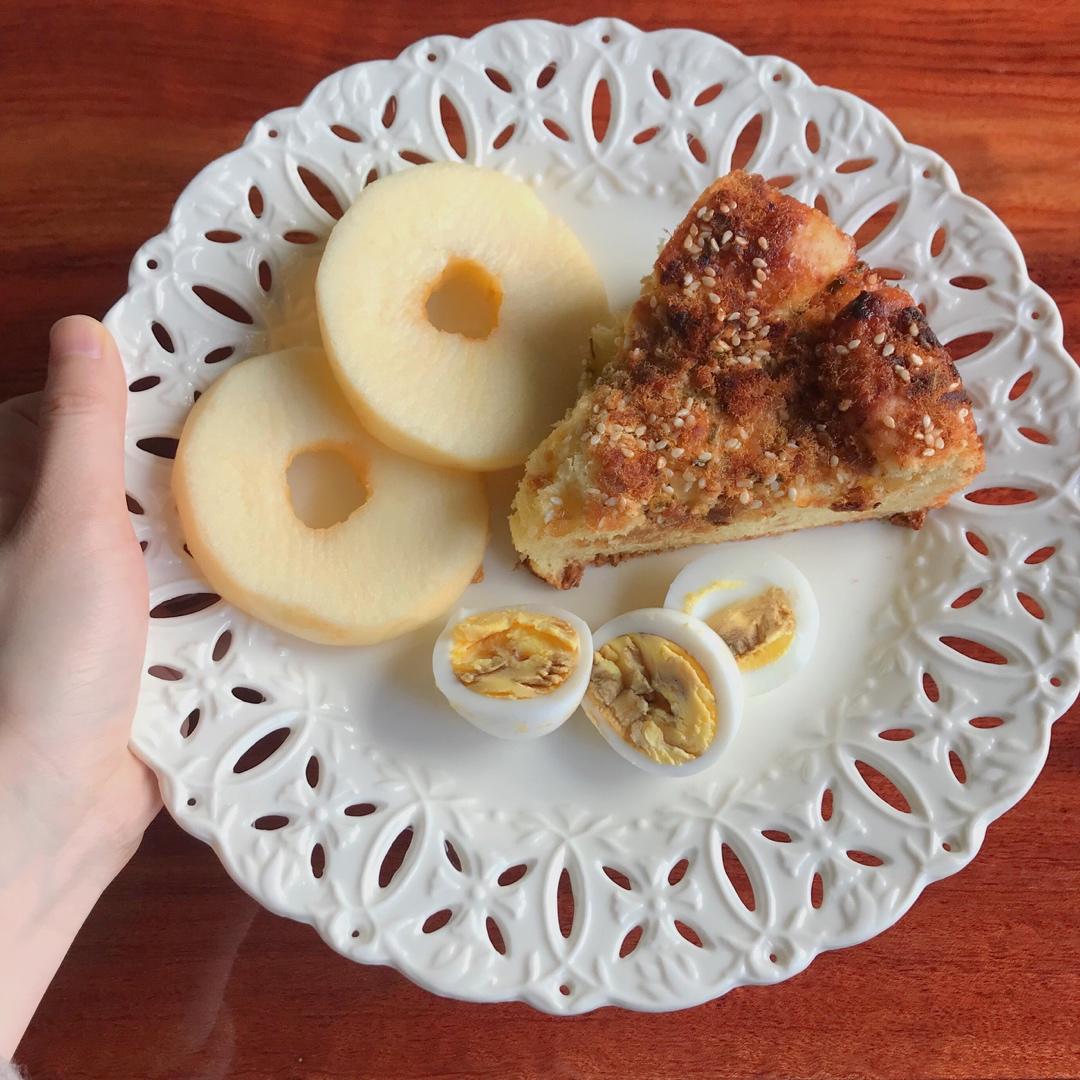 香葱肉松手撕包~❤️