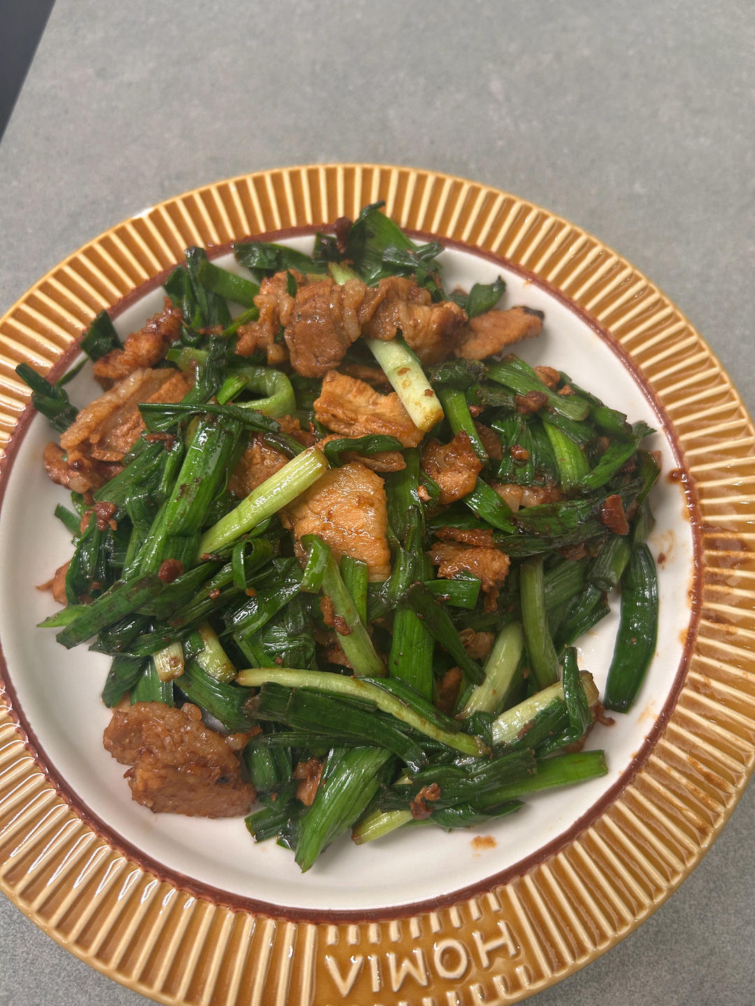 蒜苗回锅肉——经典川菜