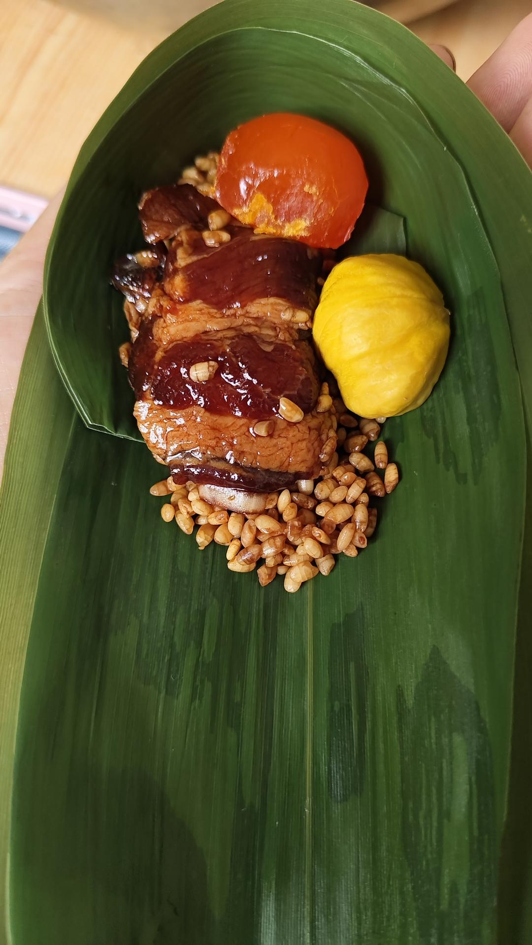 好吃到飞起的肉粽子