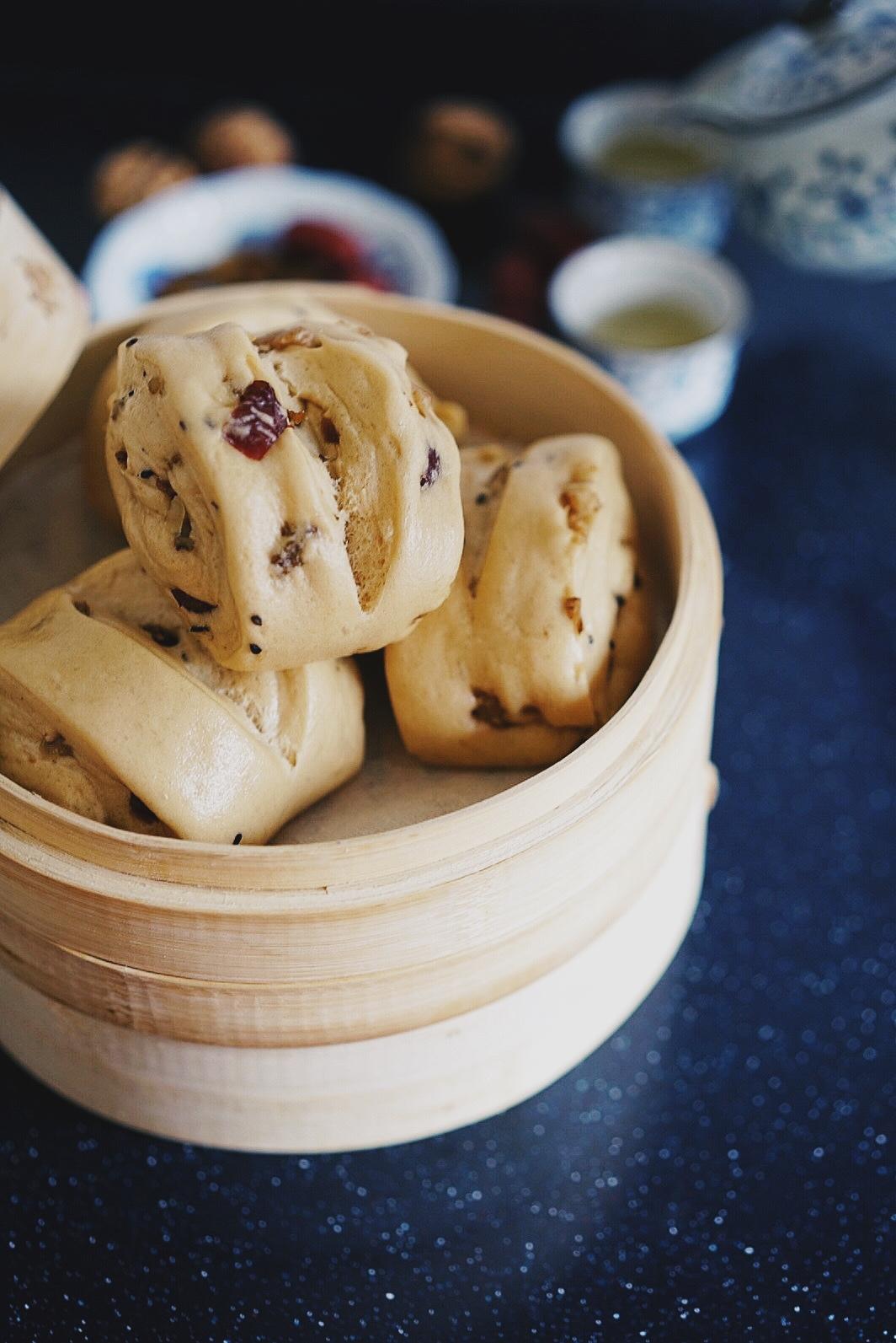 有料的红糖馒头（土豪包）