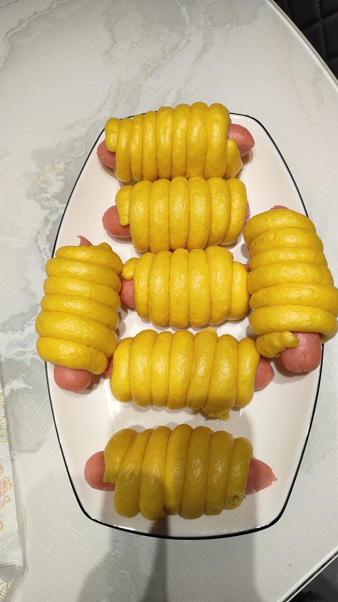 南瓜香肠卷
