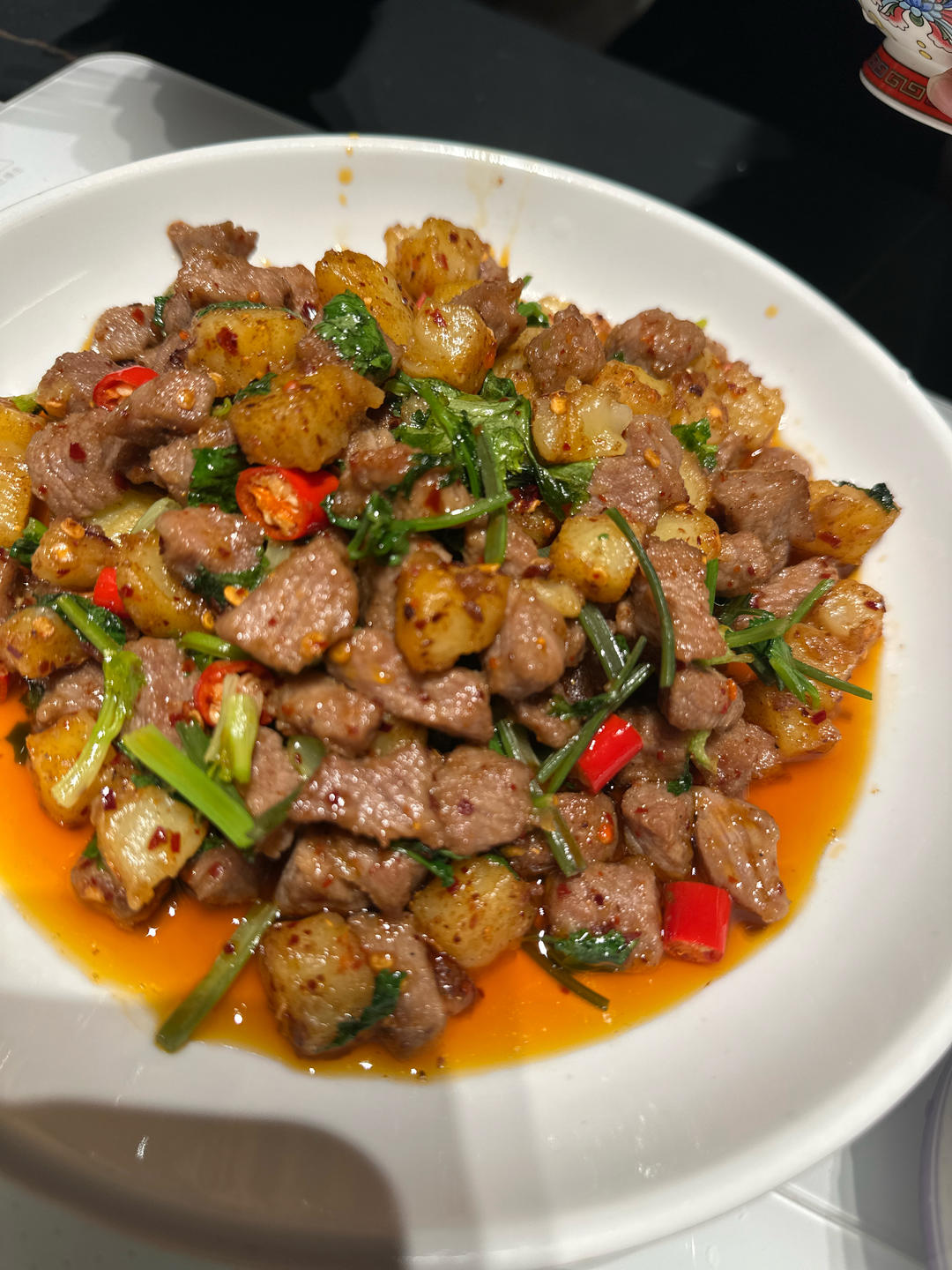 ✅挑战365天晚餐不重样第145天:孜然土豆牛肉粒‼️