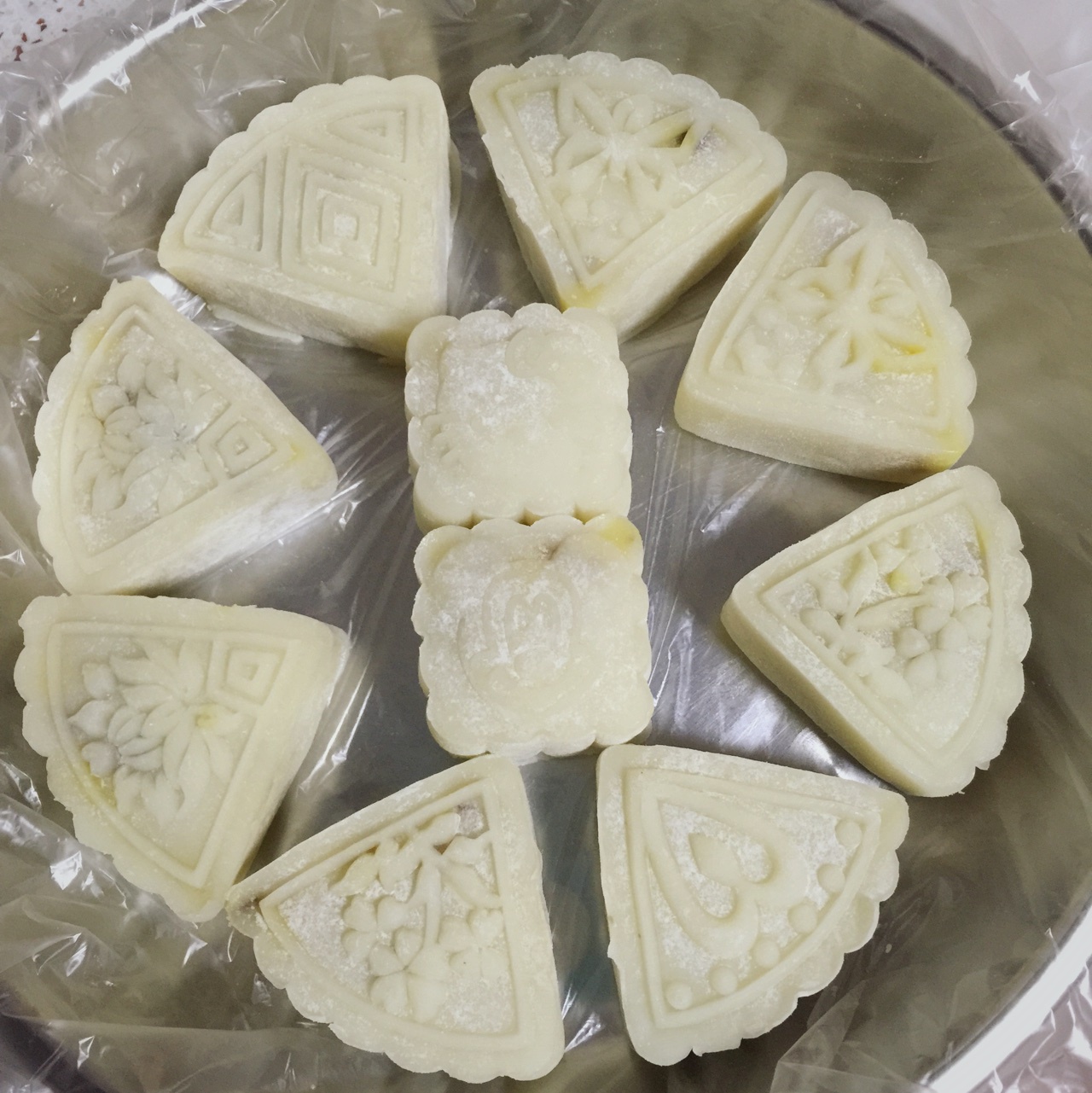 《Tinrry下午茶》冰皮月饼（奶黄馅）