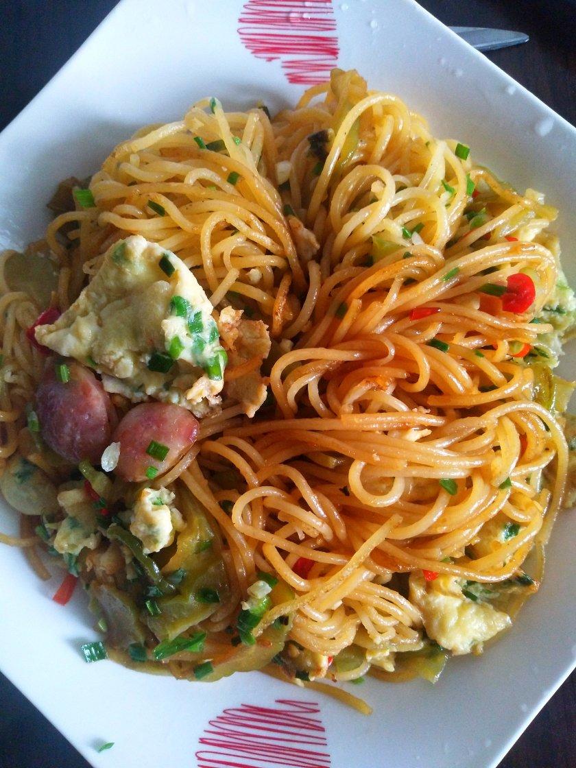 手机用户36377做的香肠鸡蛋炒面