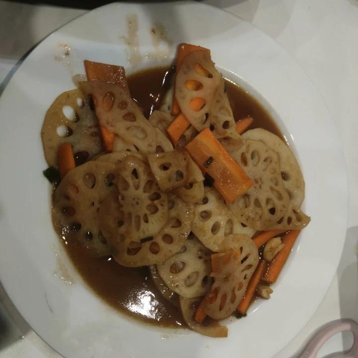 最简单味道惊艳的糖醋藕片
