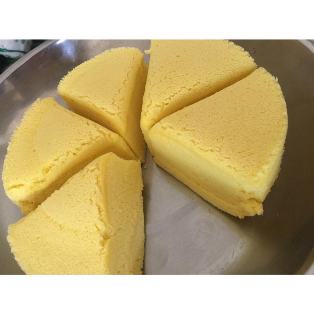 零失败戚风蒸蛋糕（8寸）可做蛋糕胚（另附红丝绒蒸蛋糕做法）