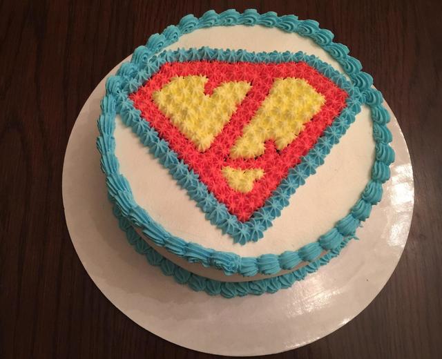 Super Man蛋糕的做法
