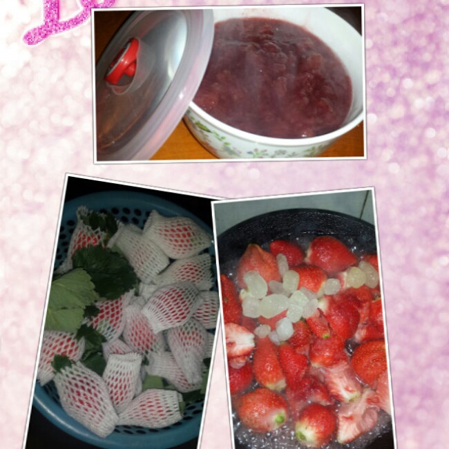 自制无添加草莓酱