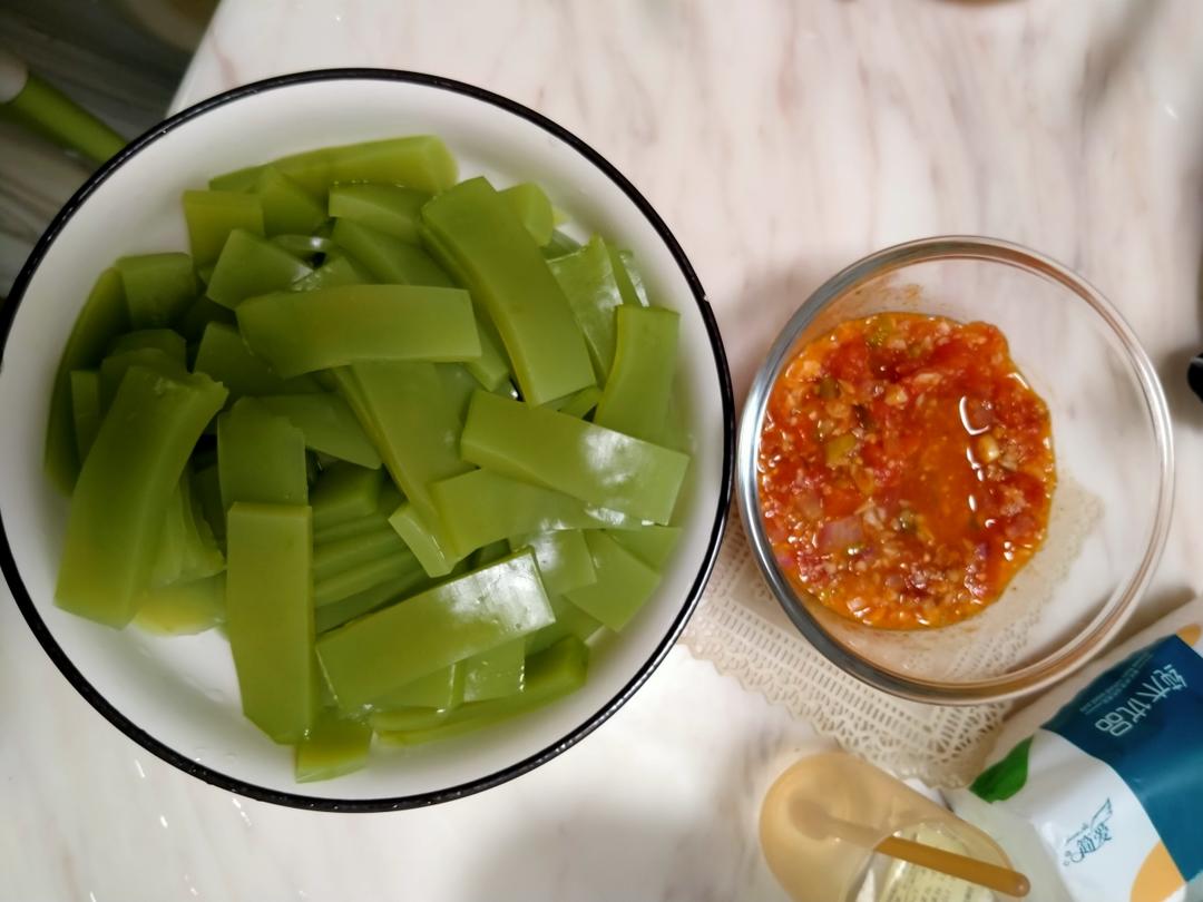 自制豌豆粉凉粉