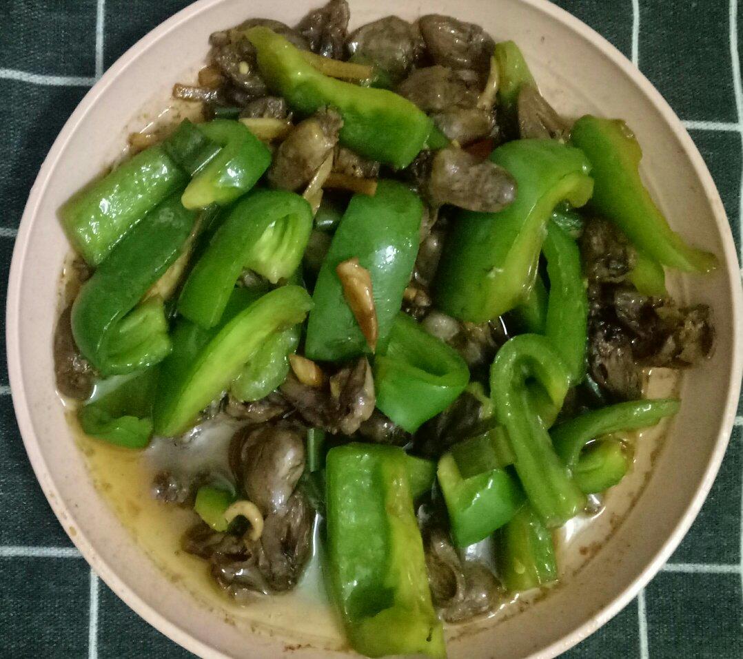 爆炒鸡心
