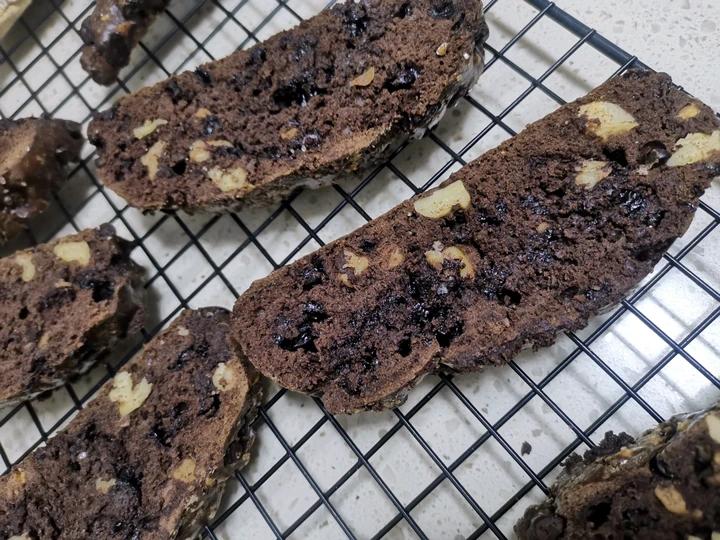 无油杏仁巧克力意式脆饼丨健康·零食（附7个意式脆饼成功要点）