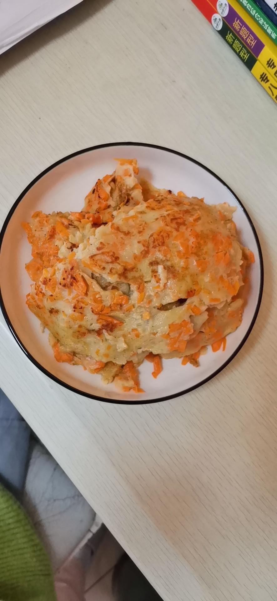 不粘粉，不揉面，5分钟就能搞定的鸡蛋饼