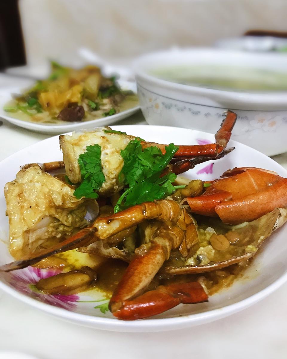 潮汕特色菜——豆酱焗蟹（青蟹，肉蟹，梭子蟹）