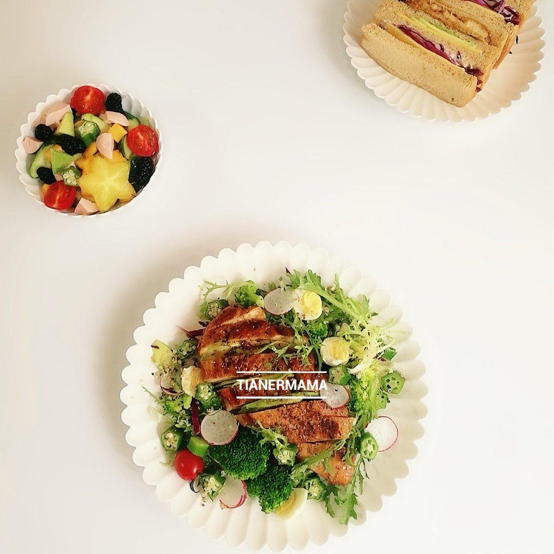 酷炫屌炸天好吃的煎鸡胸肉（香蒜蜂蜜煎鸡胸肉）