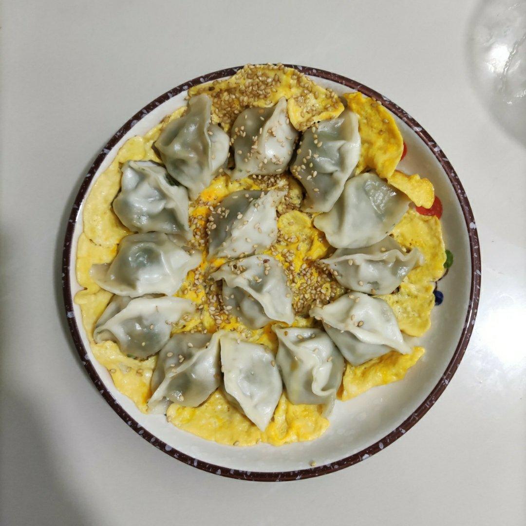 懒人快手抱蛋煎饺
