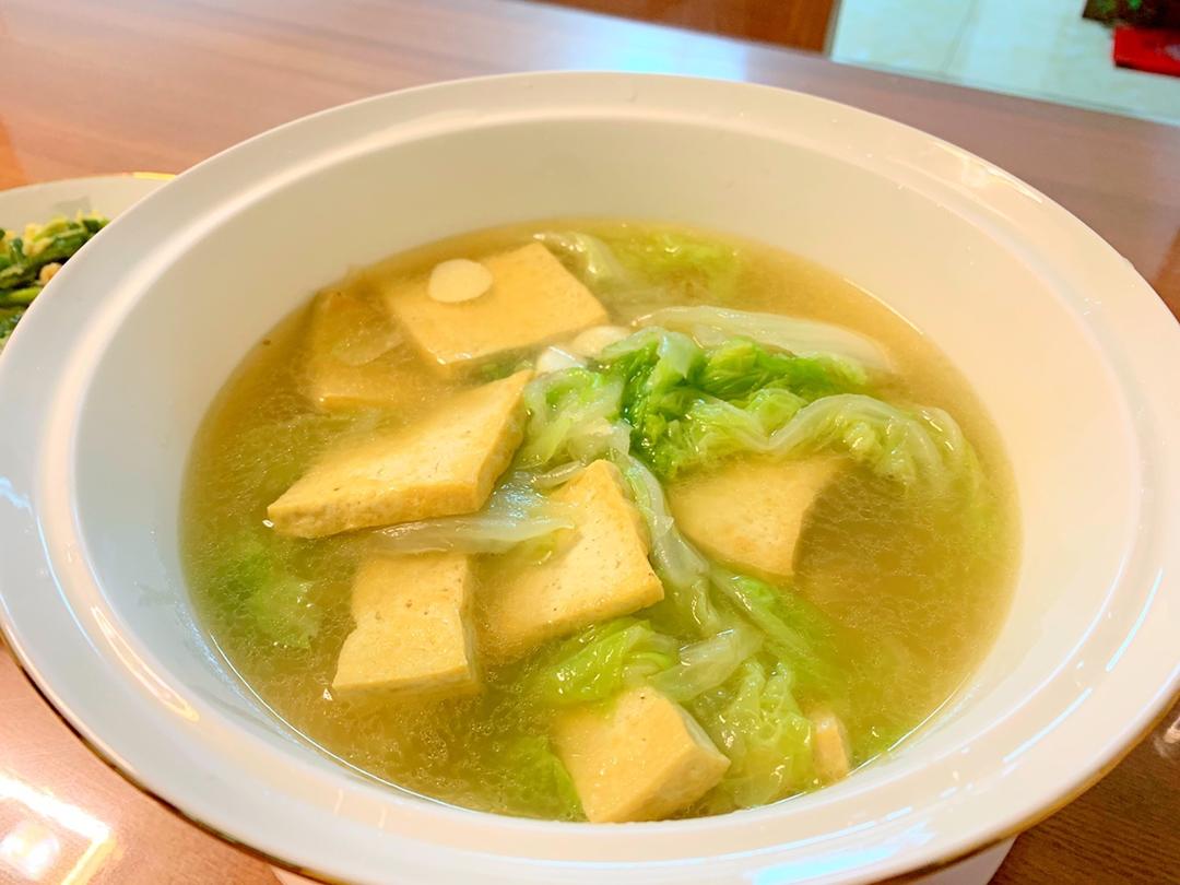 白菜豆腐汤☜超简单