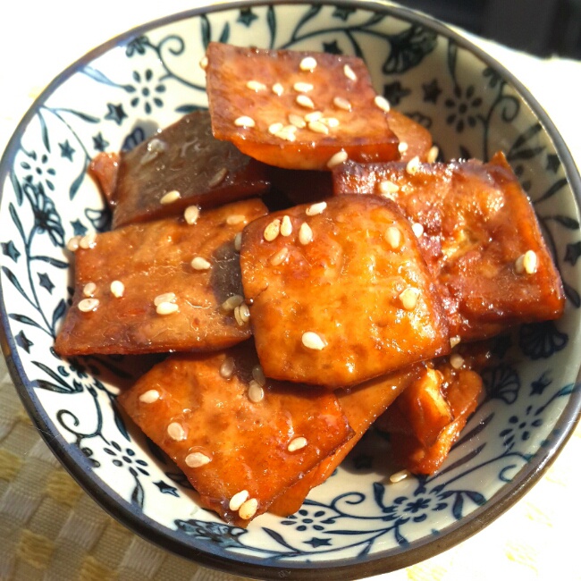 蜜汁豆干