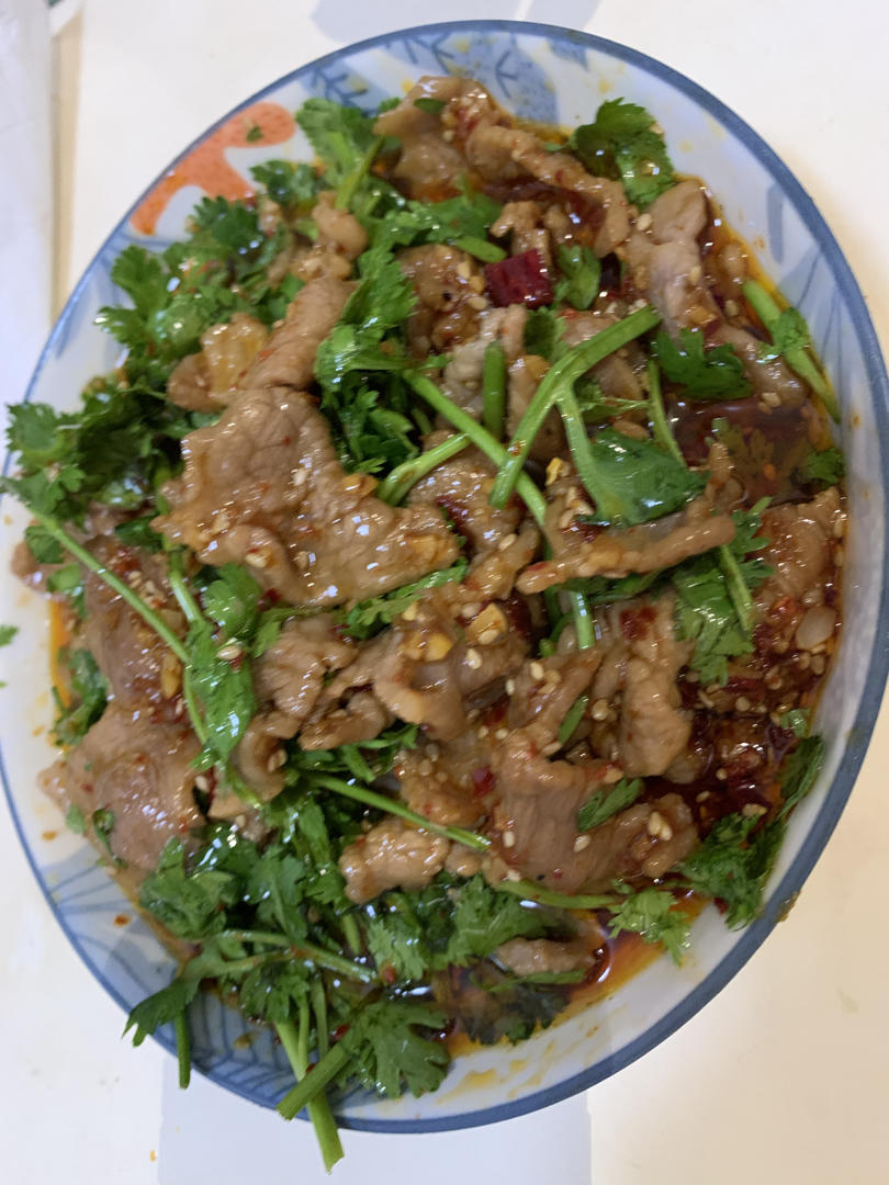 丈母娘吃了都夸的凉拌香菜牛肉