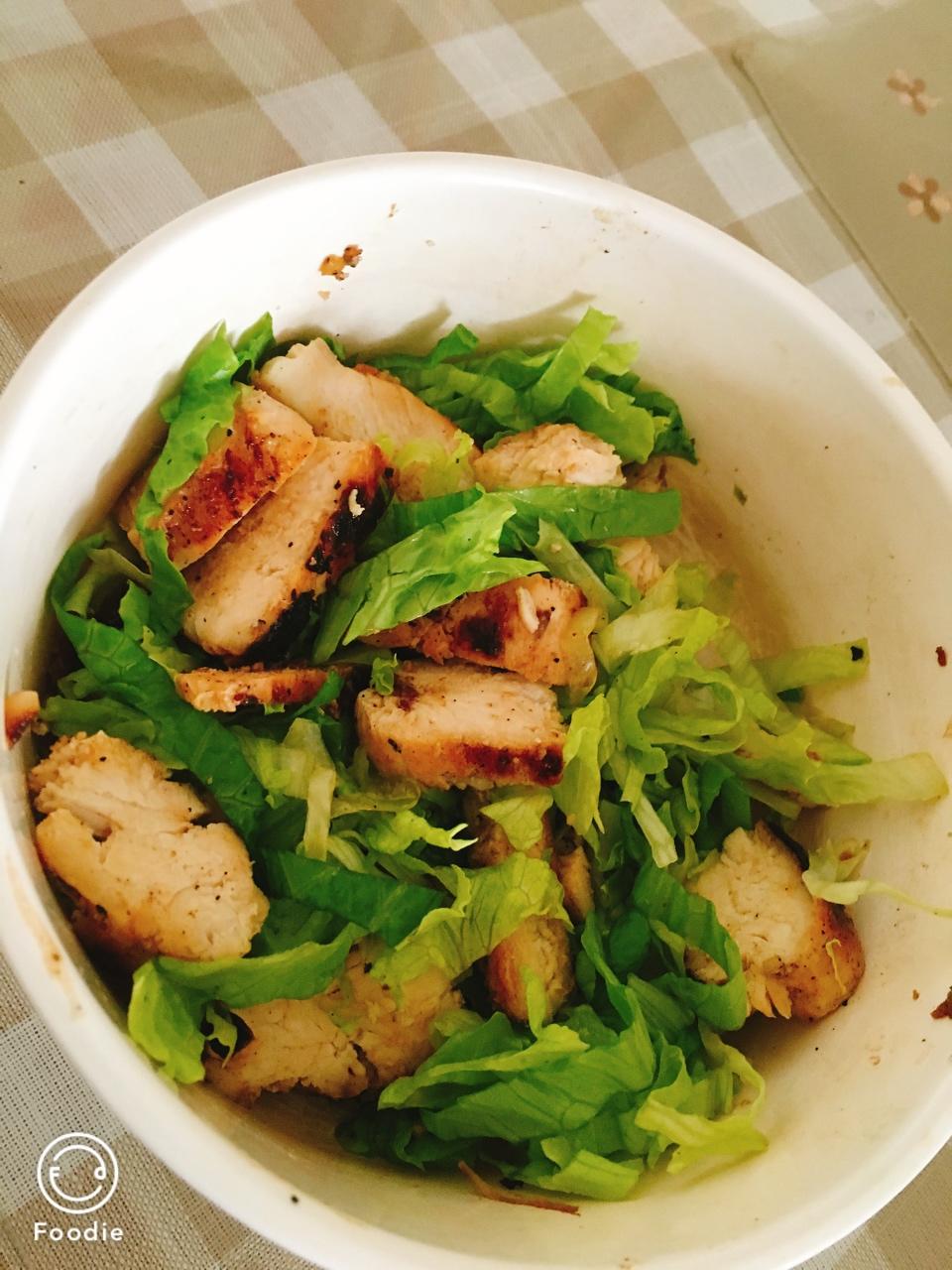 酷炫屌炸天好吃的煎鸡胸肉（香蒜蜂蜜煎鸡胸肉）