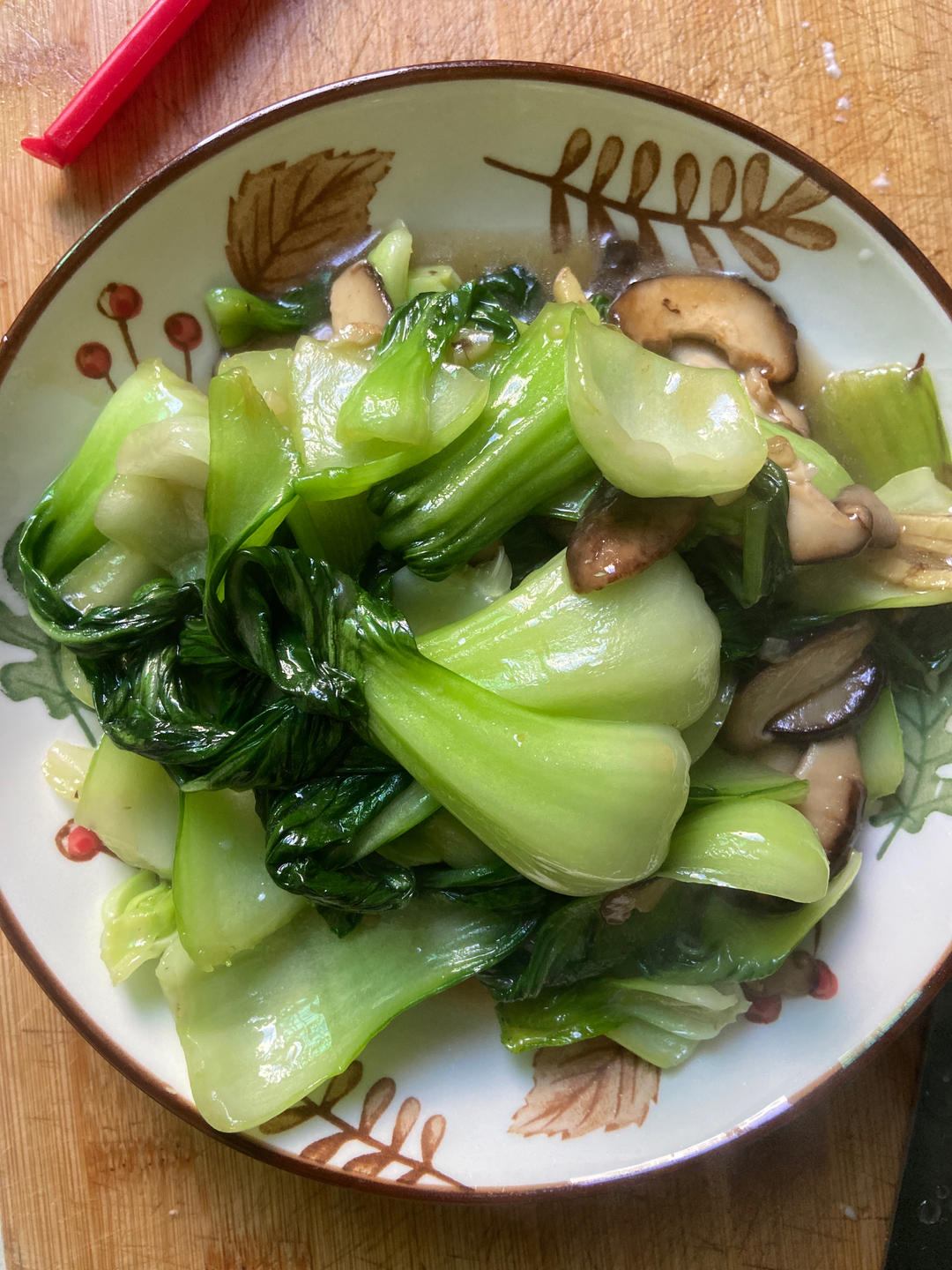 香菇油菜（简单快手）