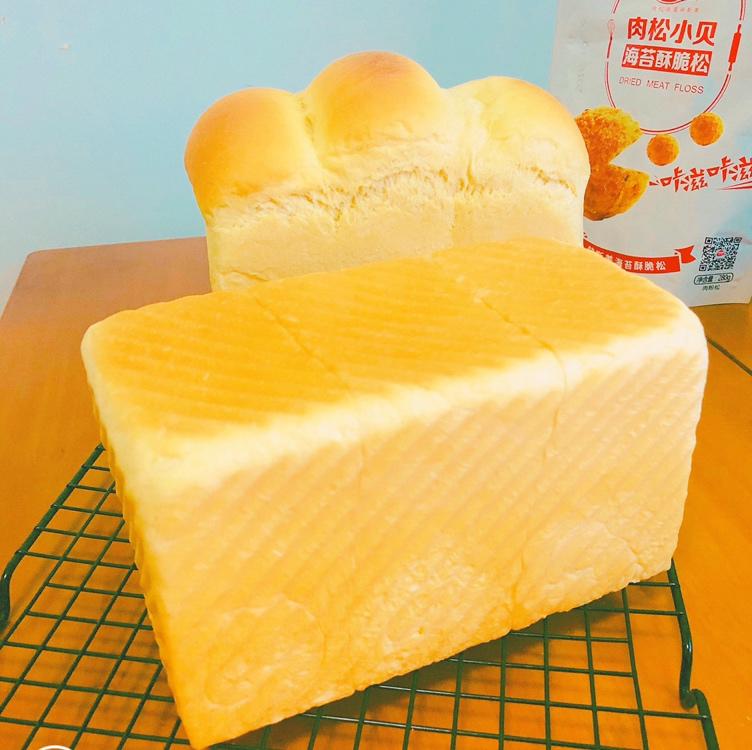 纯奶手撕吐司的做法 步骤1