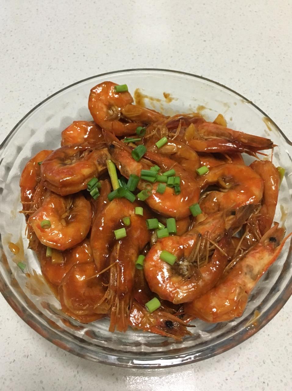 十分钟做好吃的红烧大虾