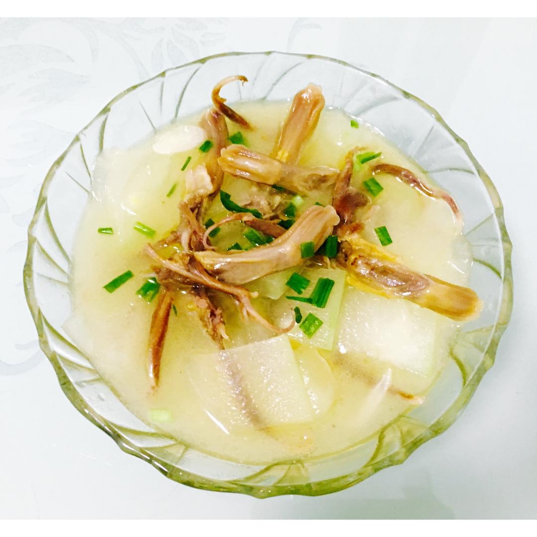 我就是爱做菜别叫我停下来1做的冬瓜鸭舌汤