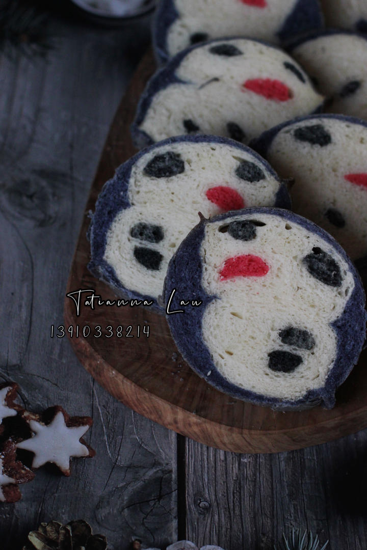 零色素卡通面包