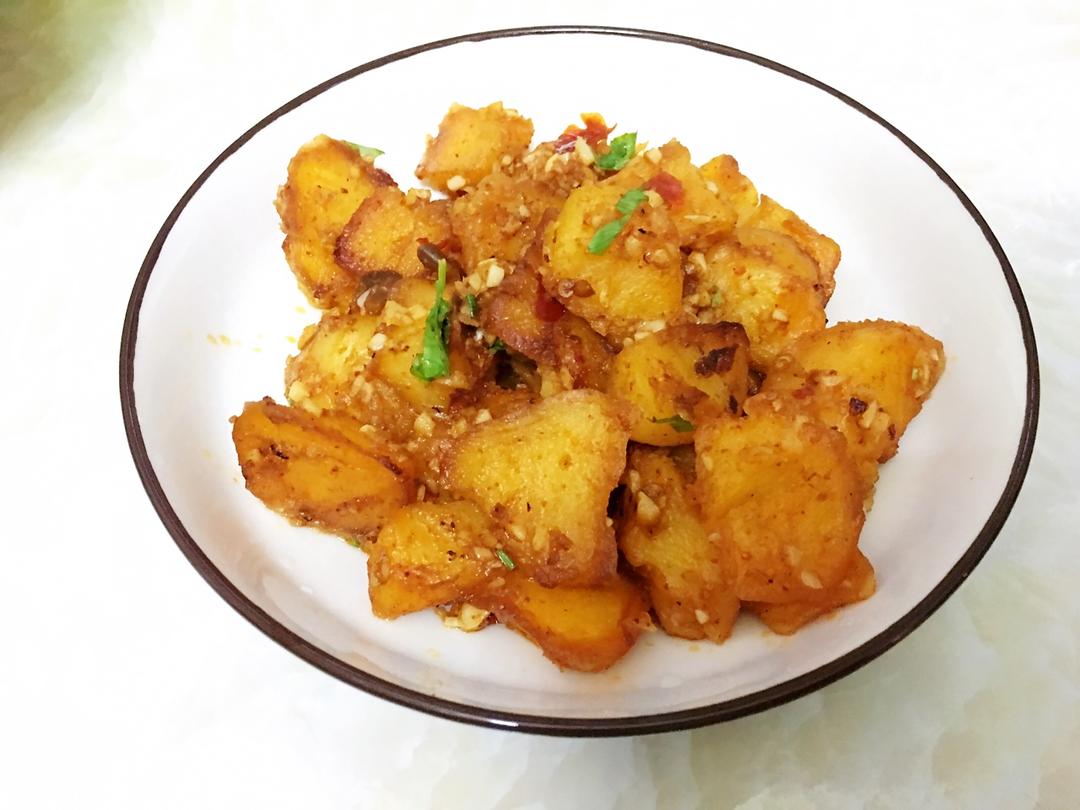 蒜香孜然土豆