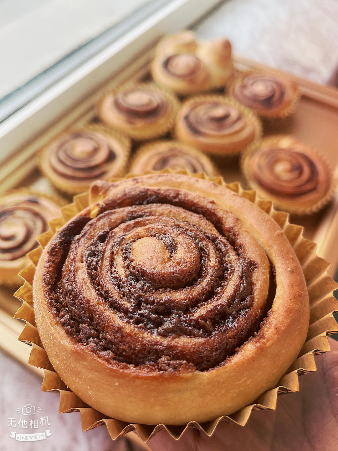 好吃！爱吃！香气浓郁热烈的布里欧修肉桂卷