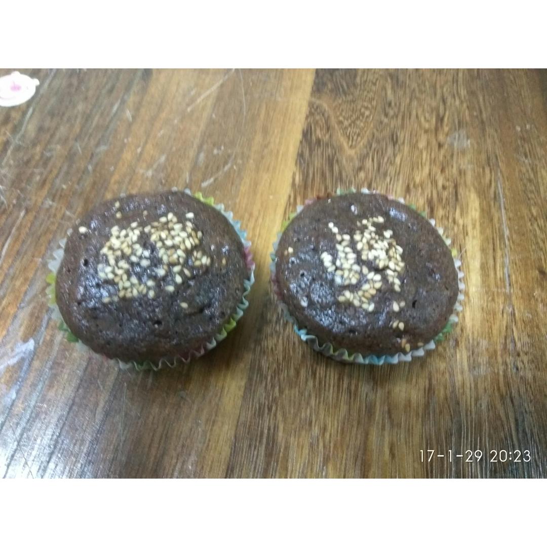 巧克力纸杯蛋糕