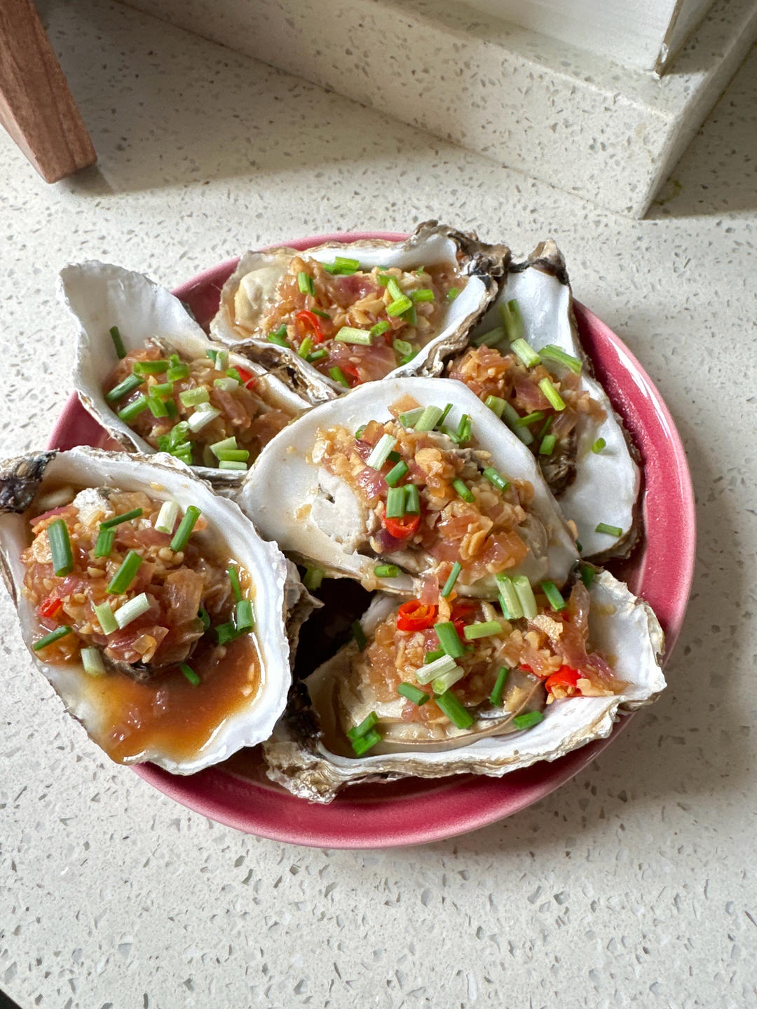 超简单～蒸蒜蓉生蚝