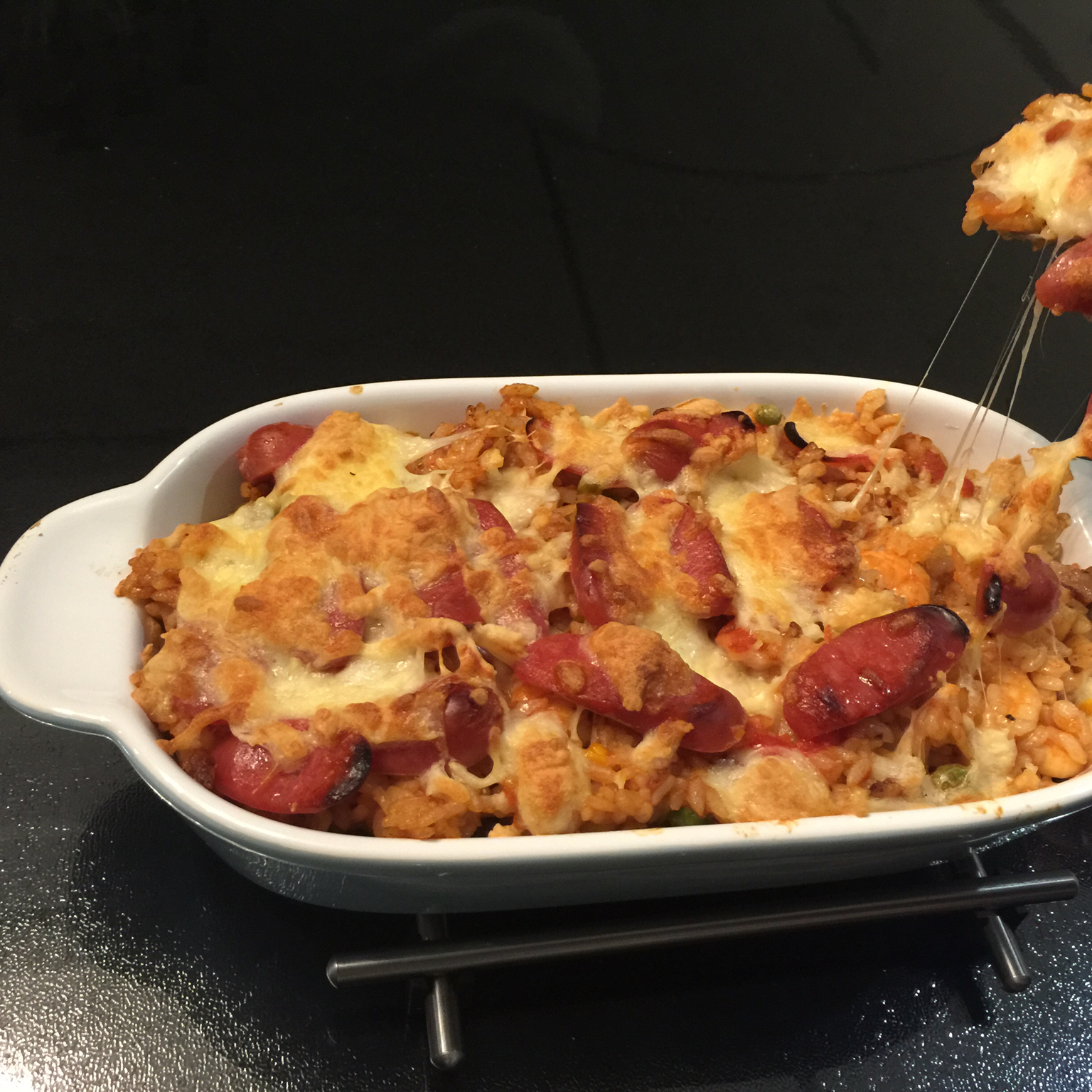 番茄鸡肉浓情焗饭【两人份】