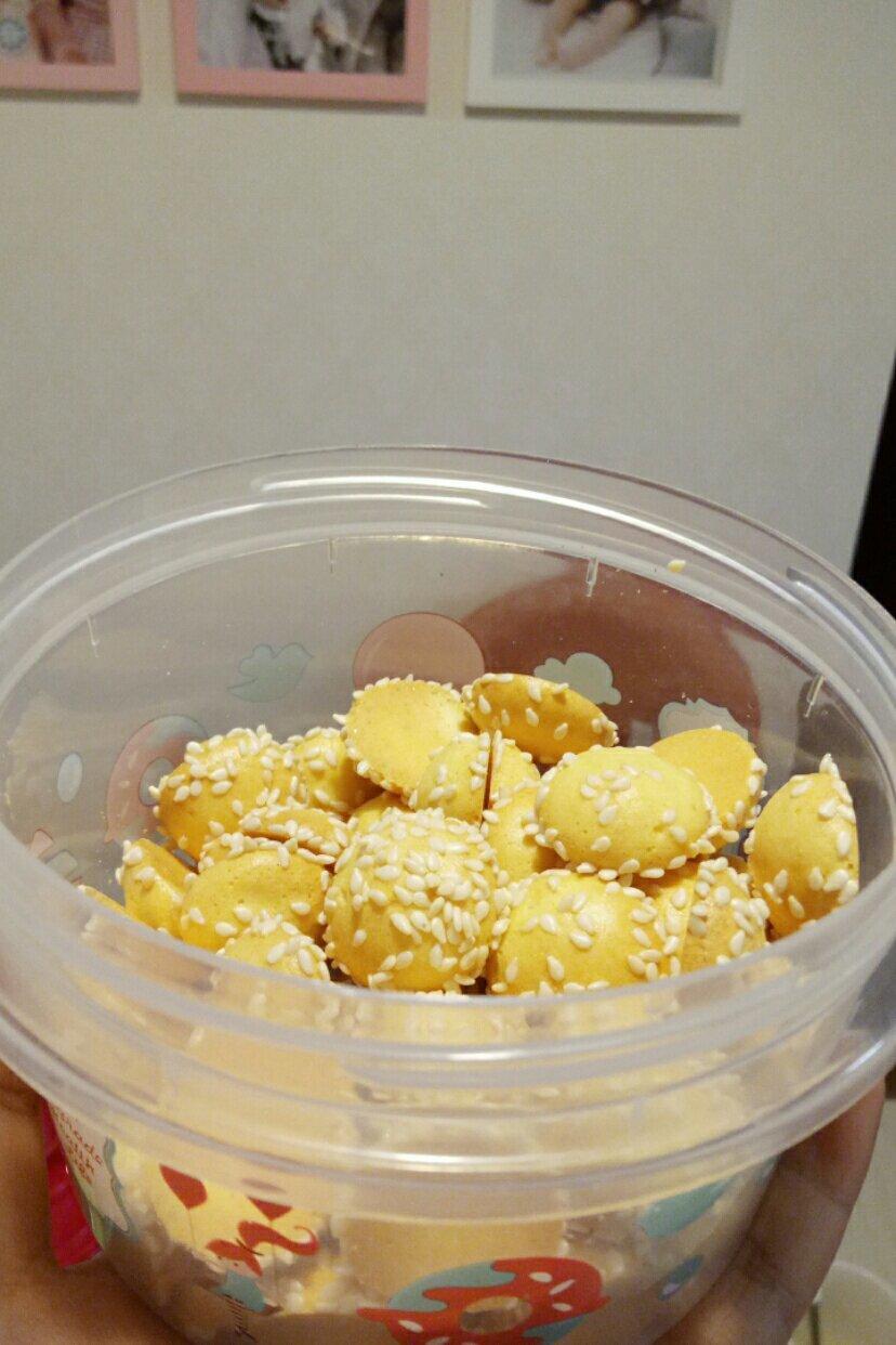 宝宝辅食系列之芝麻手指小饼干