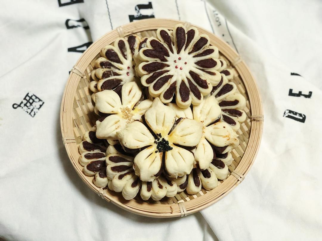 枣泥菊花酥