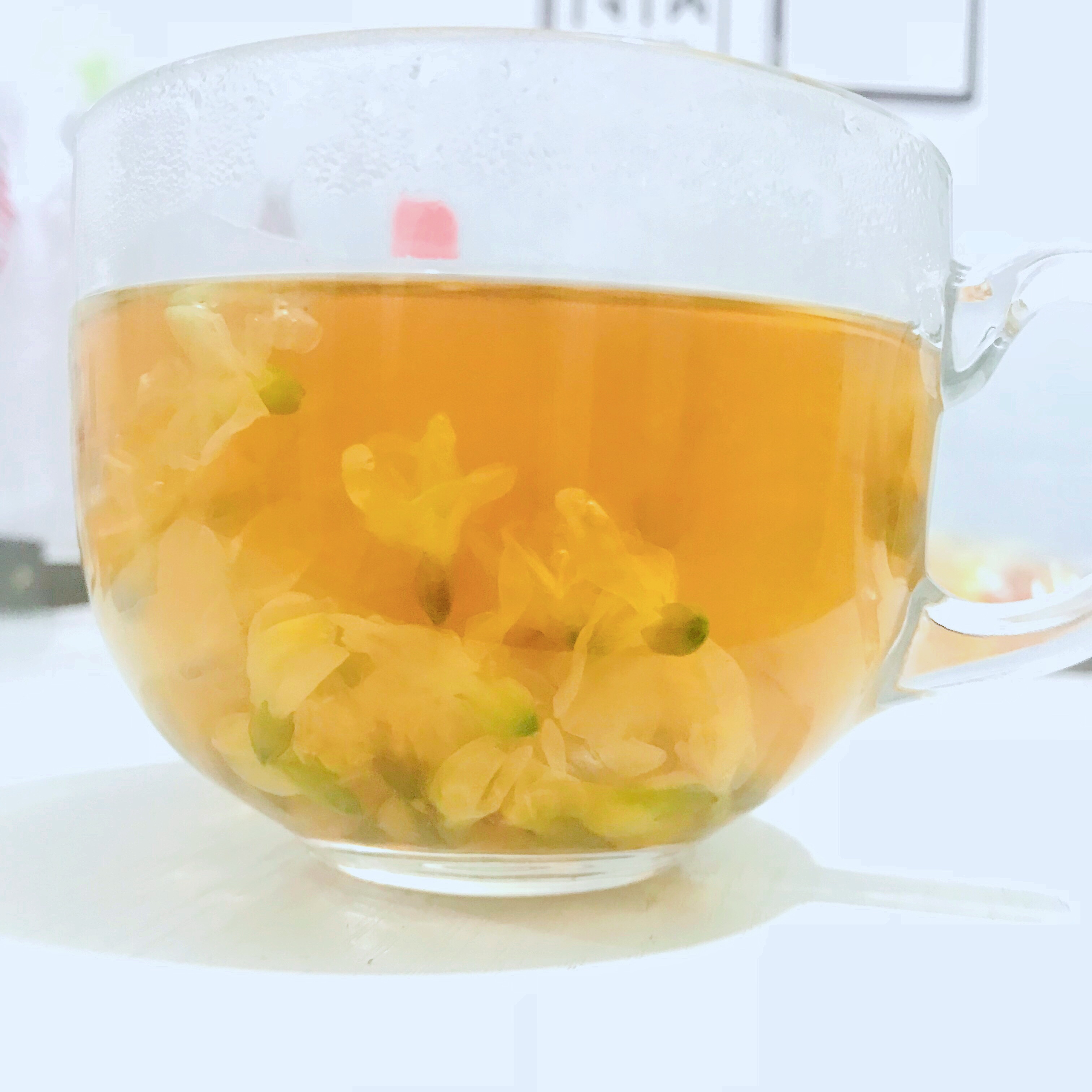 槐花蜂蜜茶