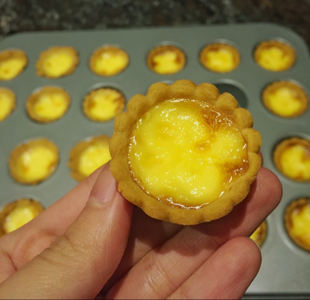 【迷你起司奶酪蛋塔】消耗淡奶油和奶酪的微酸小蛋挞