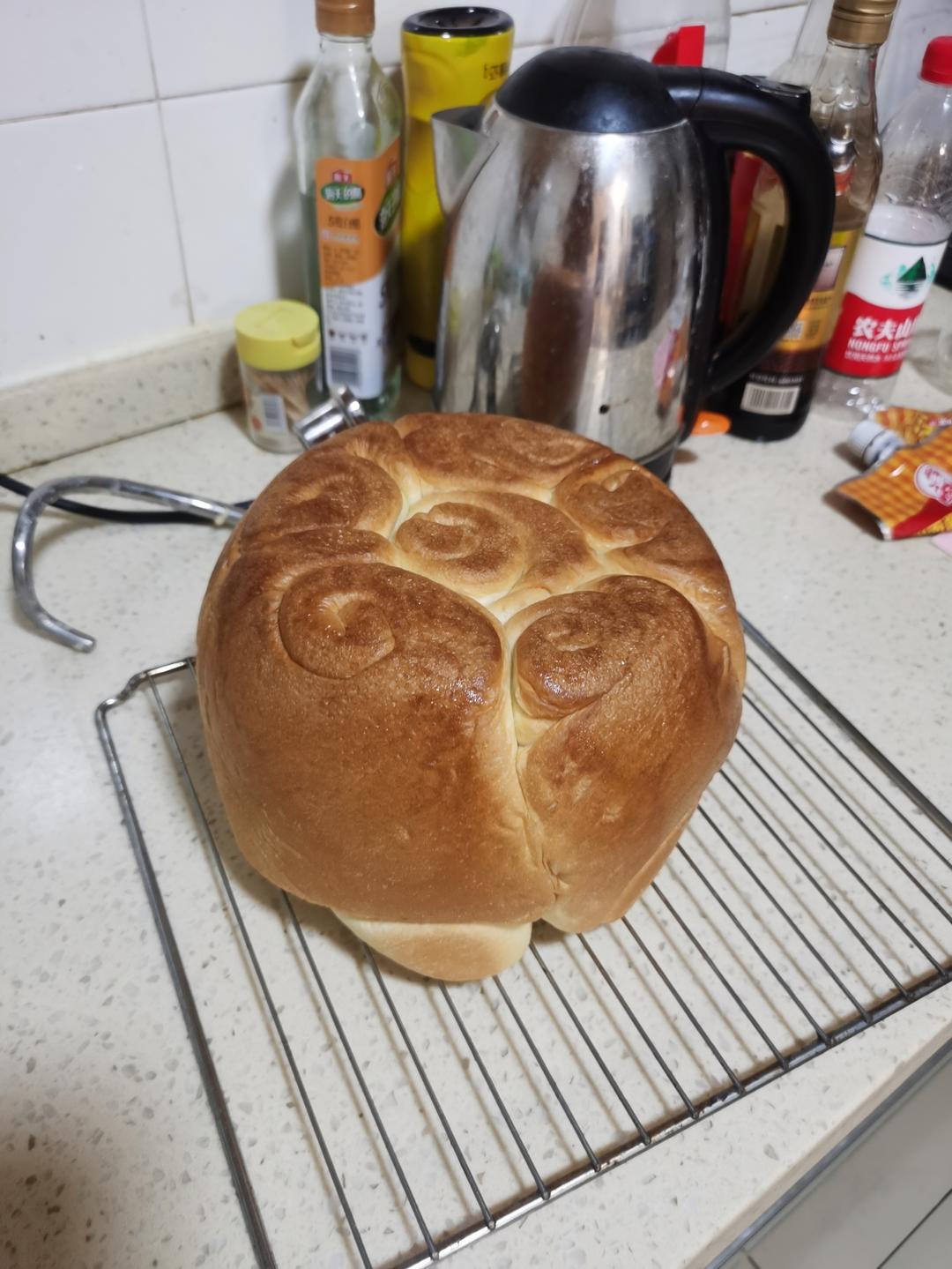电饭煲做面包，不用黄油，不用面包机，照步骤做一定成功