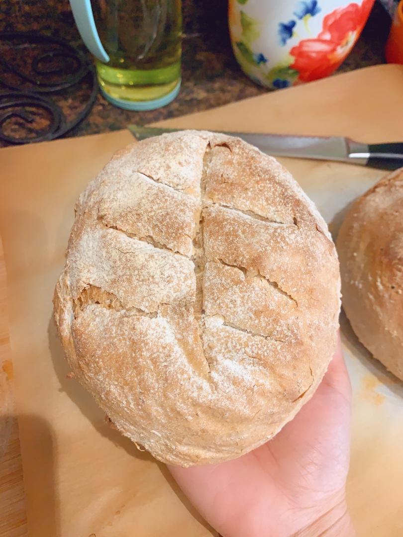 德国婆婆秘方·只多一料·香得上天的全麦核桃蔓越欧包