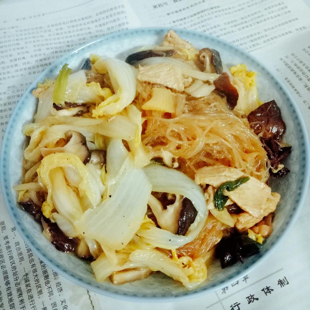 白菜炖粉条
