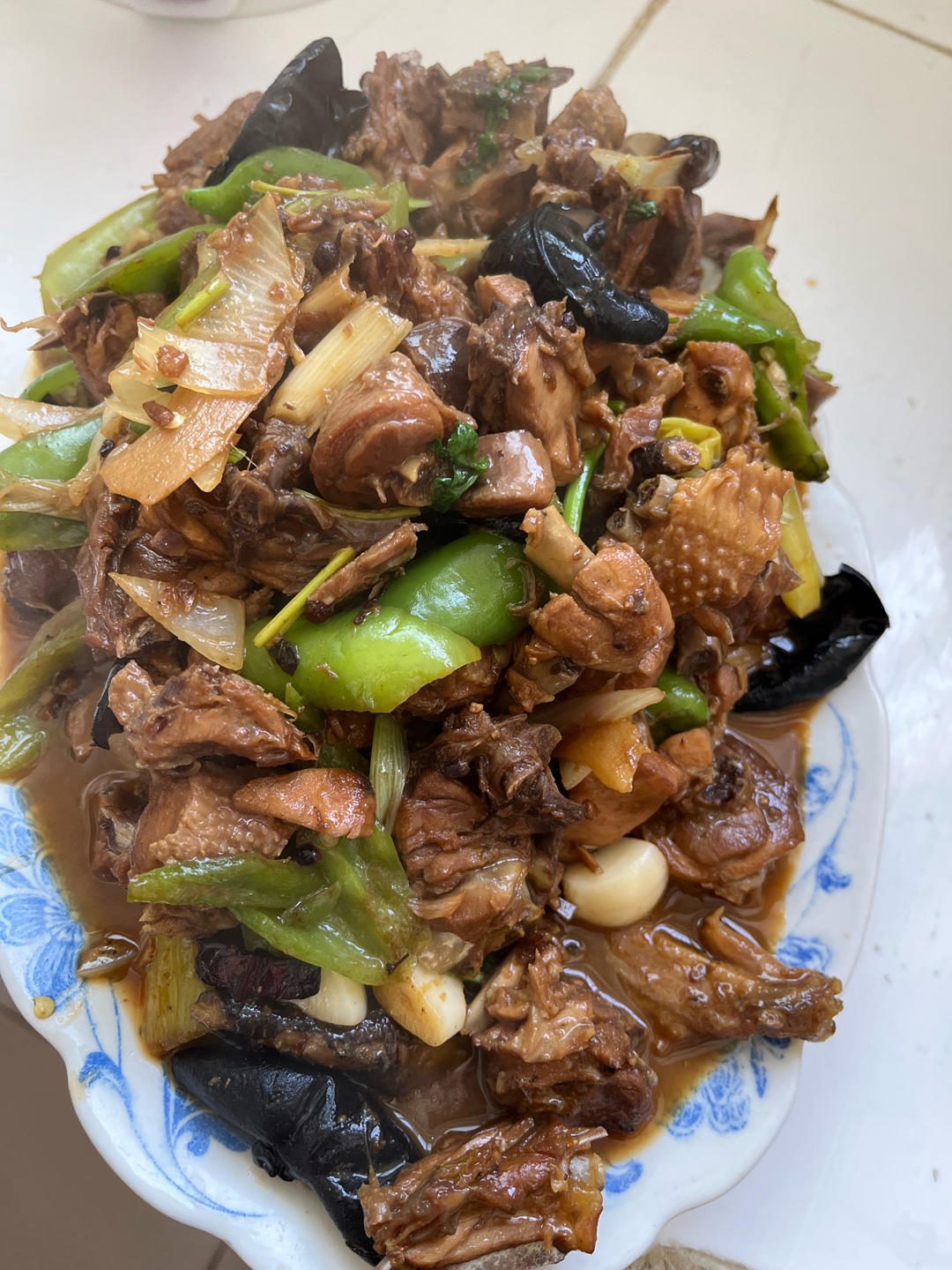 辣椒炒鸡（临沂家常）