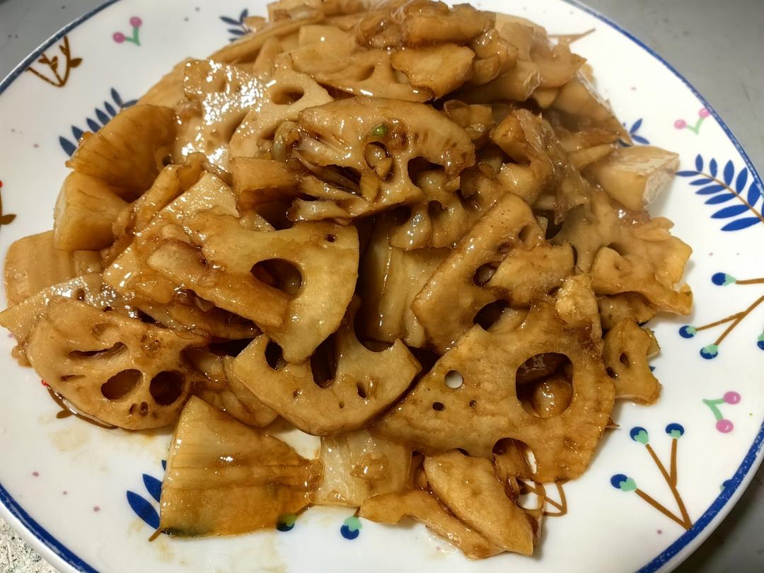 最简单味道惊艳的糖醋藕片