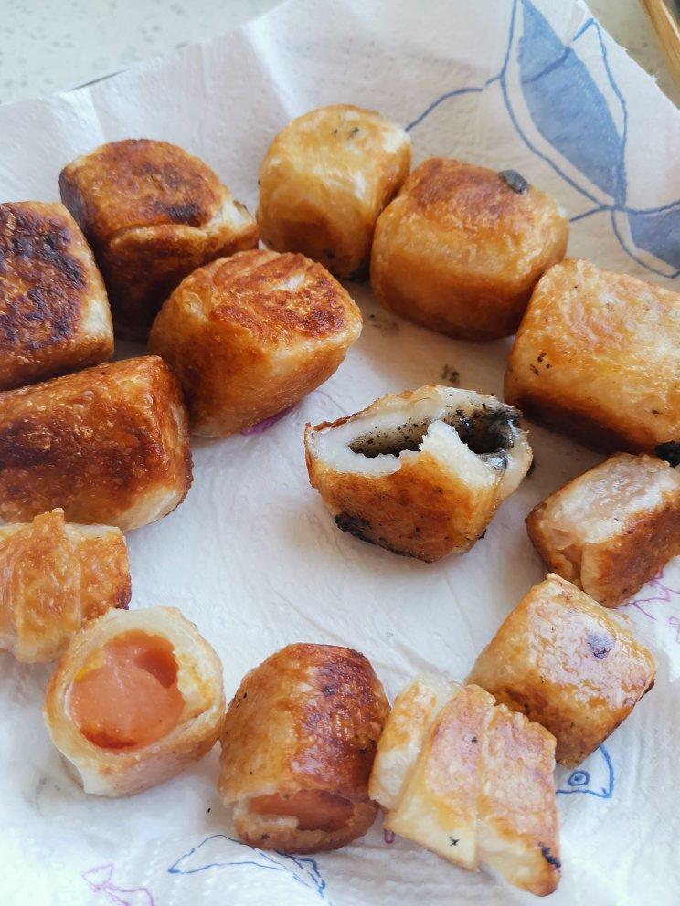 十分钟就能搞定的手抓饼汤圆版仙豆糕