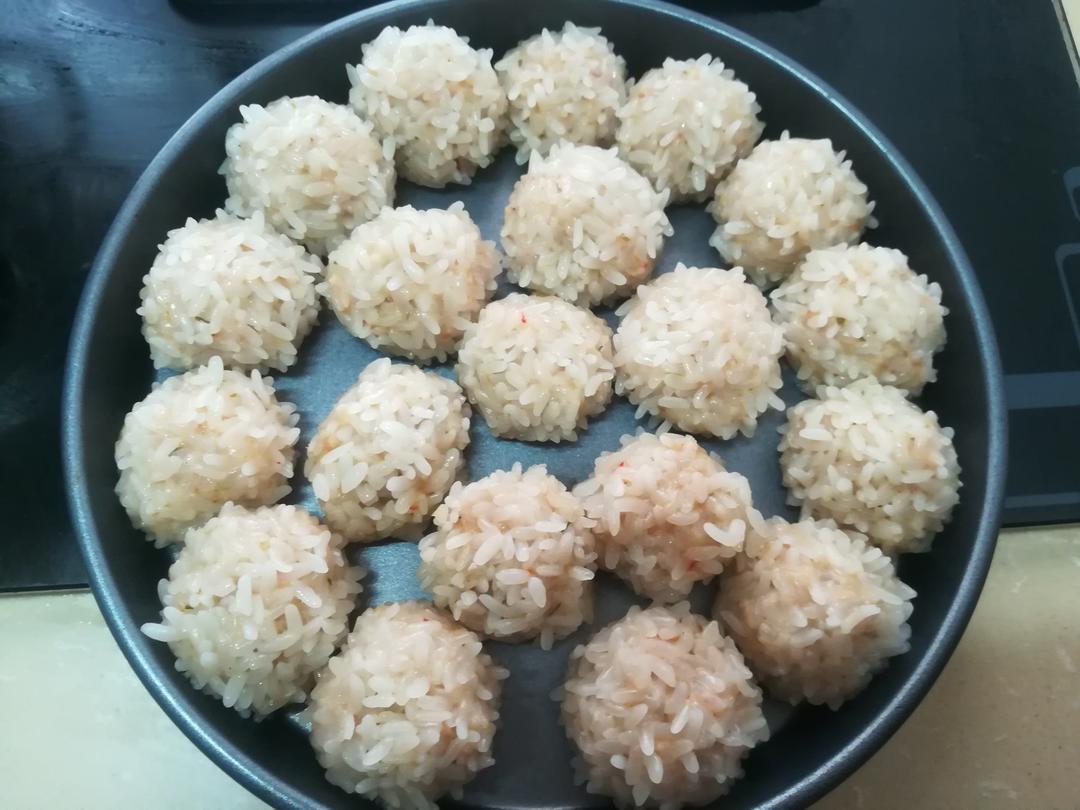 蒸糯米丸子
