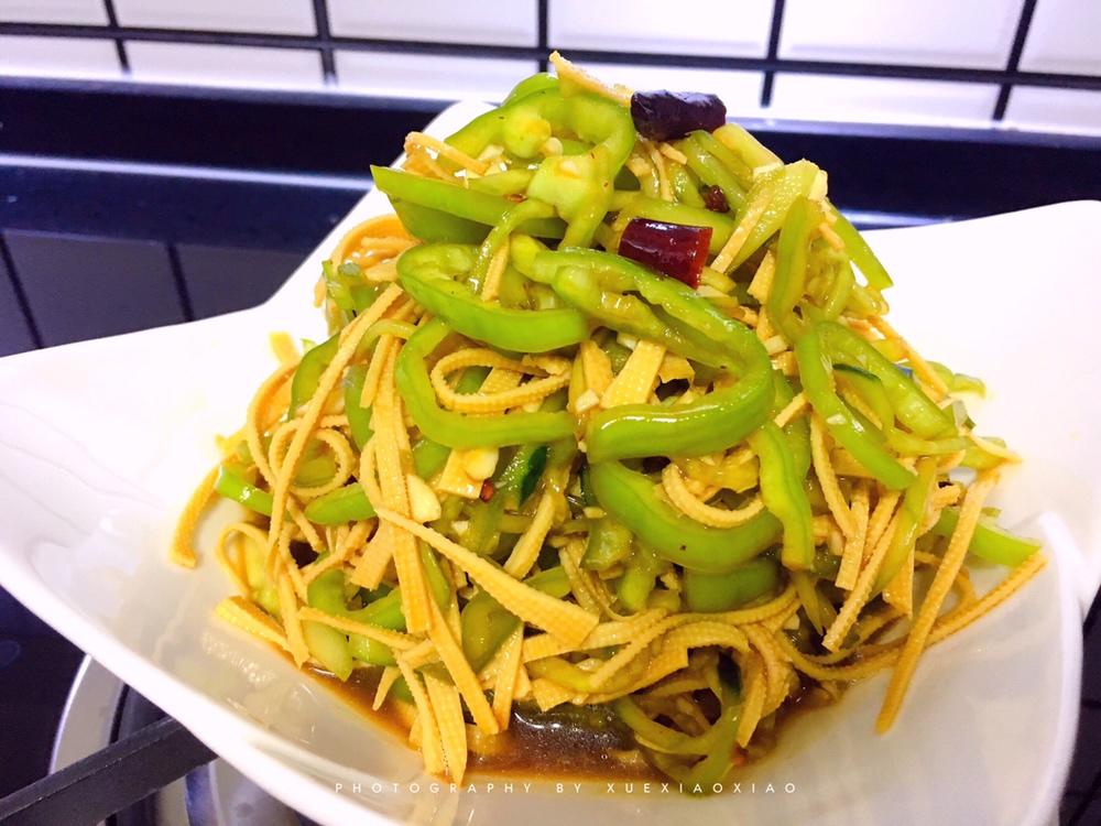 凉拌豆腐皮
