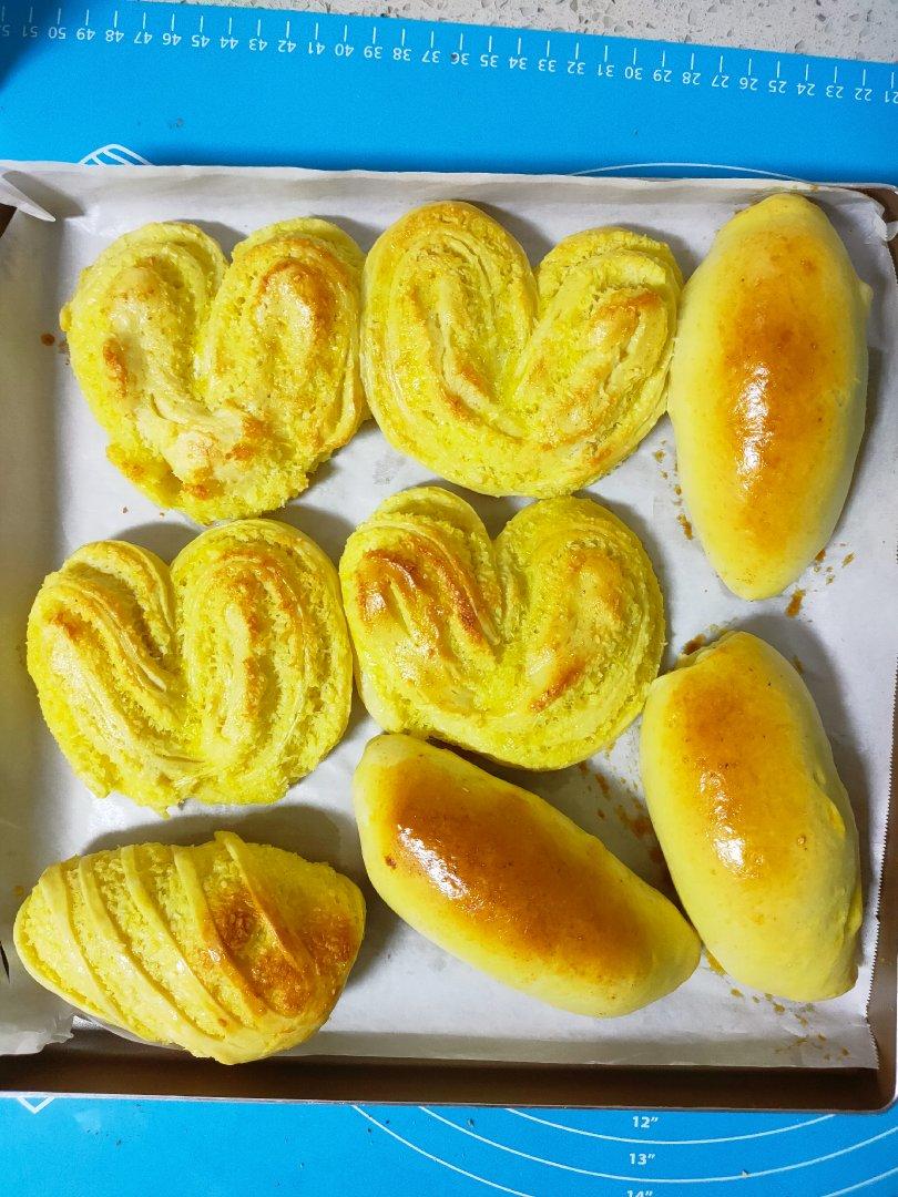 心形椰蓉面包