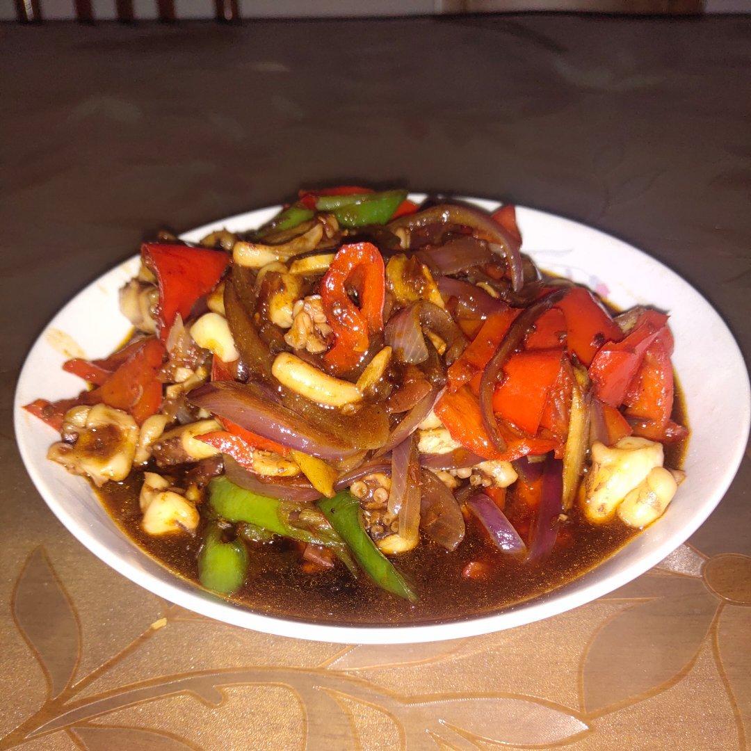 比饭店好吃的爆炒鱿鱼🦑