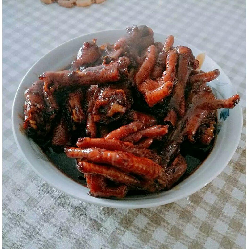 秘制红烧鸡爪
