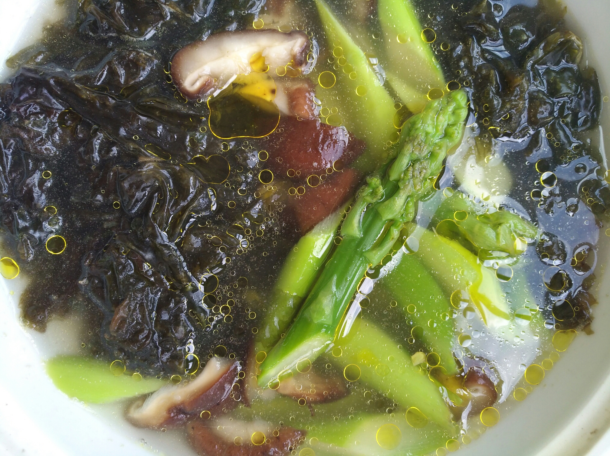 芦笋紫菜汤的做法